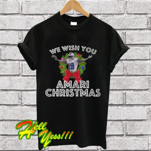 We wish you Amari Christmas T Shirt