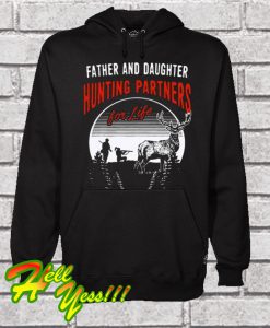 Father And Daughter Hunting Partners For Life Hoodie