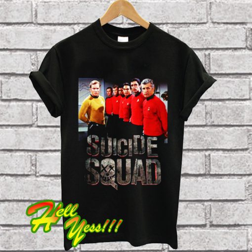 Star Trek Red Suicide Squad T Shirt