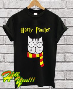 Harry Pawter Cat Harry Potter T Shirt