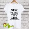 New York City Girl T Shirt