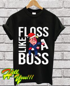 Trump Floss Like A Boss Chirstmas T Shirt