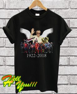 Stan Lee Wings Marvel Superheroes 1922 2018 T Shirt