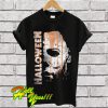 New Cute Halloween Michael Myers Mask And Drips T Shirt