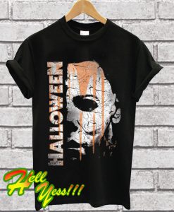 New Cute Halloween Michael Myers Mask And Drips T Shirt