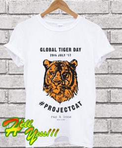 Global Tiger Day T Shirt