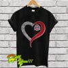 Ohio State Buckeyes diamond heart T Shirt