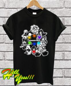 Undertale all characters T Shirt