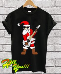 Rock star Santa Claus father T Shirt