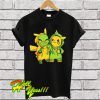 Grinch and Pikachu T Shirt