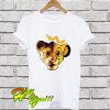 Cute The Lion King Face T Shirt