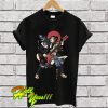 Samurai Playing Guitar T Shirt