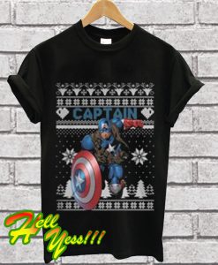 Captain Marvel ugly christmas T Shirt