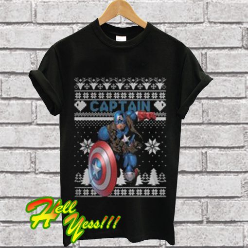 Captain Marvel ugly christmas T Shirt