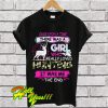Time Girl Loved Hunting T Shirt