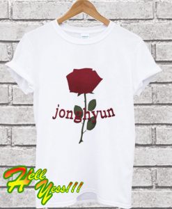 SHINee Jonghyun Rose Long T Shirt