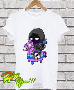 Raven riding a llama T Shirt