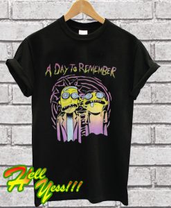 A Day To Remember Rick And Morty T Shirt