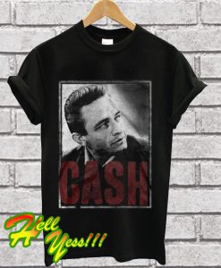 Johnny Cash Red Cash Portrait T Shirt