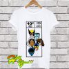 Marvel X-men faces scover corner art T Shirt