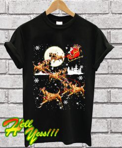 Pitbull Santa Claus’s Reindeer Christmas T Shirt