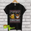 Pikachu and Eevee let’s go Christmas T Shirt