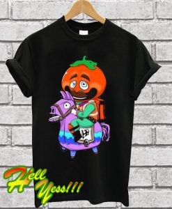 Tomato Head riding a llama T Shirt