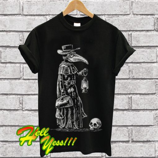 Plague Doctor Skull T Shirt