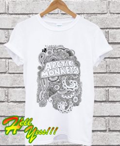 Arctic Monkeys Zentangle T Shirt