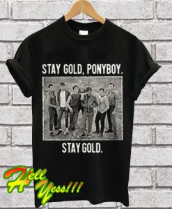 The Outsiders stay gold ponyboy stay gold T Shirt