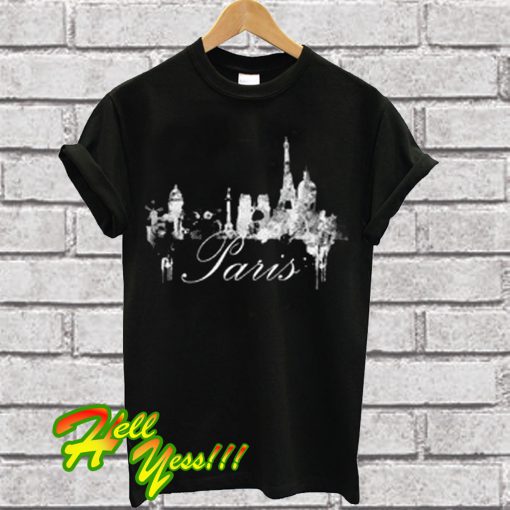 Paris Womens T Shirt