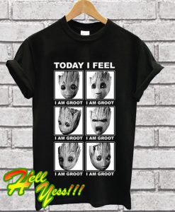 Face Of Groot I Feel T Shirt