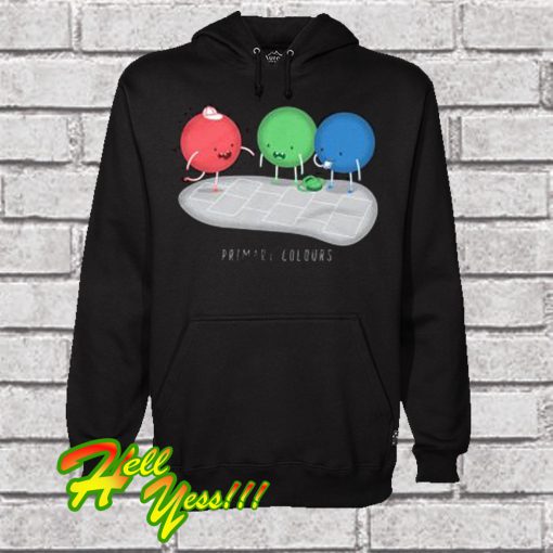 Pun RGB Primary Colour Hoodie