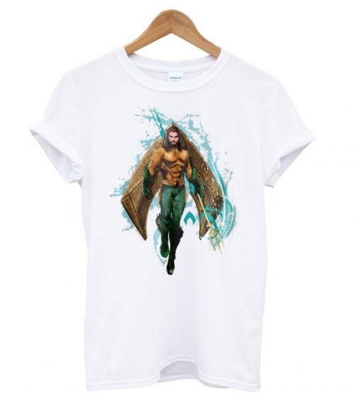 Aquaman – Prince Orin With Aquaman Logo T Shirt