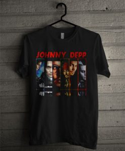 CAI Womens Johnny Depp Customized T Shirt