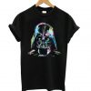 Darth Vader Neon Sketch Art T Shirt