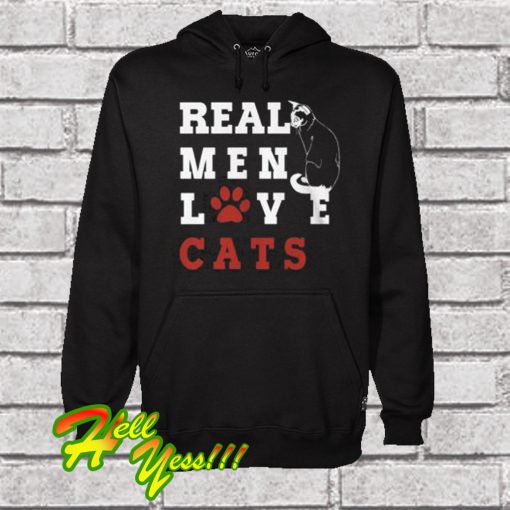 Real Men Love Cats Hoodie