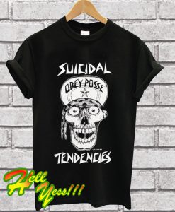 Suicidal Tendencies Flip Cap Skull T Shirt