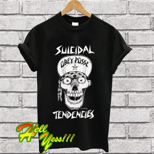 Suicidal Tendencies Flip Cap Skull T Shirt