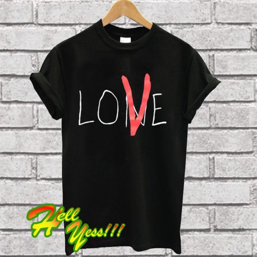 Vlone Love Black T Shirt