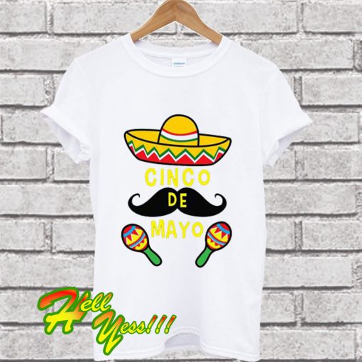 Cinco de Mayo White T Shirt