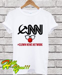 Cnn #Clown News Network Political T Shirt