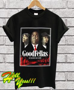 3Forty Inc. Mens Tupac Biggie Eazy-E Goodfellas T Shirt