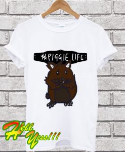 Piggie Life Cute Gerbil Hamster Pets T Shirt