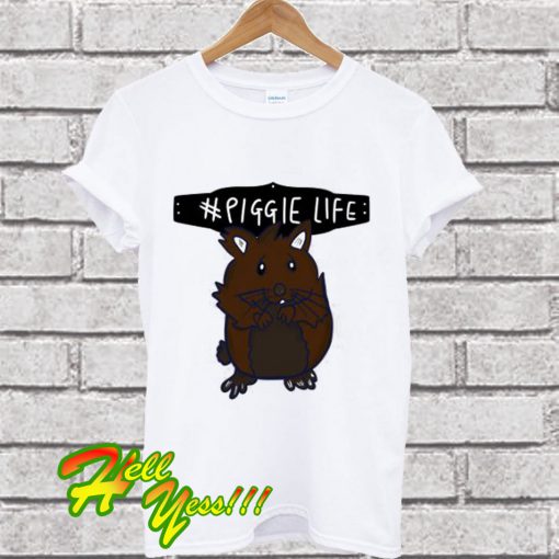 Piggie Life Cute Gerbil Hamster Pets T Shirt