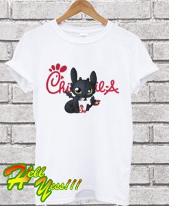 Toothless chick fil a T Shirt