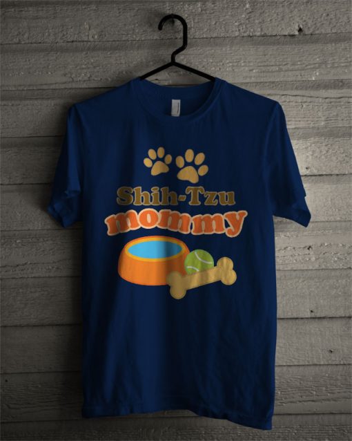 Inktastic Shih-Tzu Mommy T Shirt