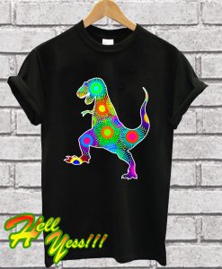 T Rex Fireworks T Shirt