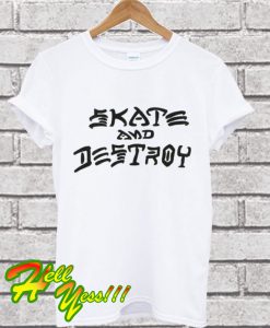 Thrasher Skate And Destroy T Shirt