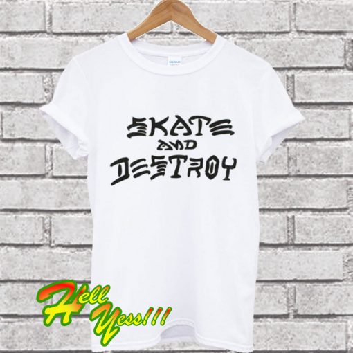 Thrasher Skate And Destroy T Shirt